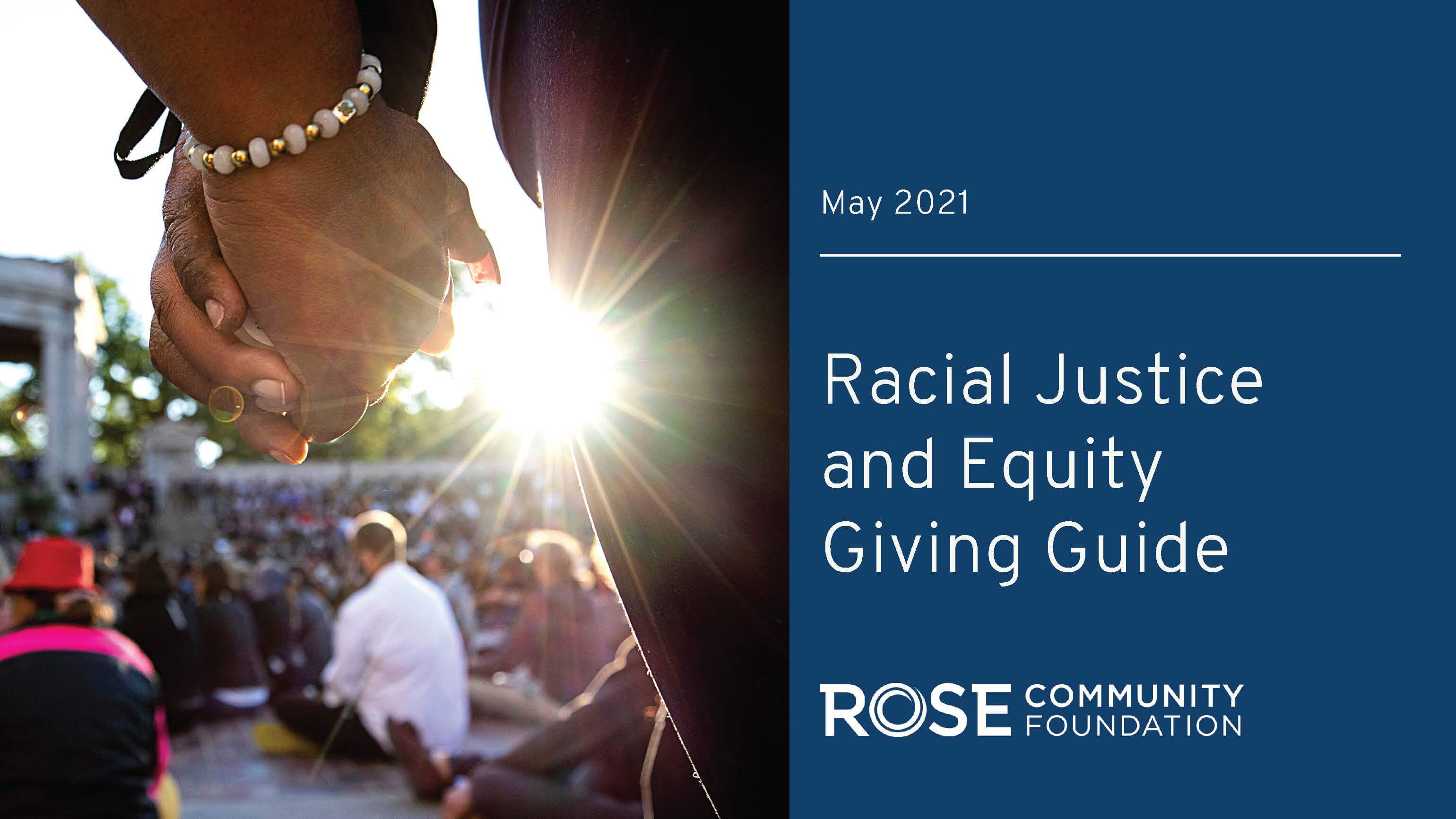 Giving Guide: Racial Justice And Equity | Rose Community Foundation